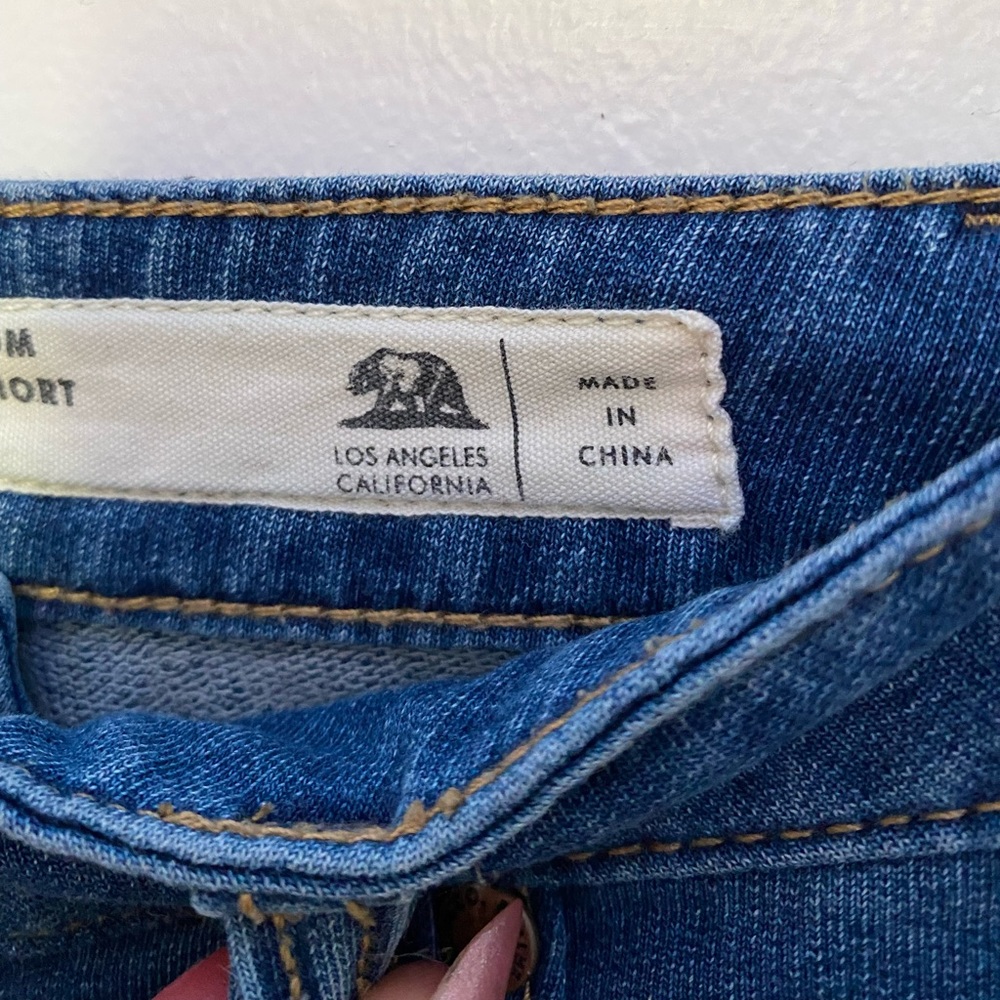 High waisted shorts